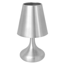 Genie Touch Table Lamp in Silver