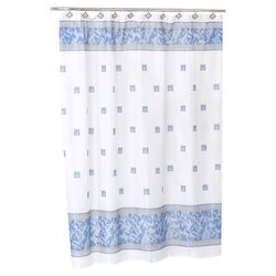 Windsor Shower Curtain in Slate Blue