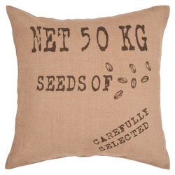 Seed Pillow in Dark Khaki