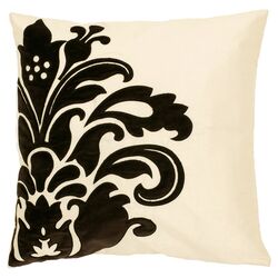 Accent Pillow in White & Black