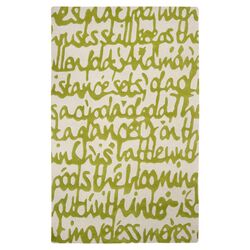 Stella Smith Apple Green Rug