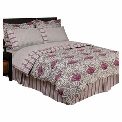 Barcelona 8 Piece Bed in a Bag Set in Pink