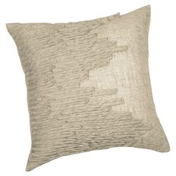 Lake Como Cotton Blend Decorative Pillow in Taupe (Set of 2)