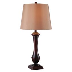 Pins Table Lamp in Mahogany Bronze