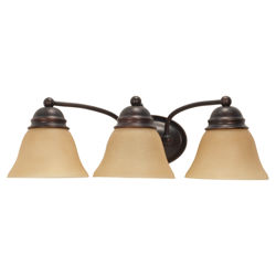 Jillian 3 Light Wall Sconce in Mahogany Bronze Jillian 3 Light Wall Sconce in Mahogany Bronze