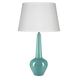 Zinnia Table Lamp in Spruce Green