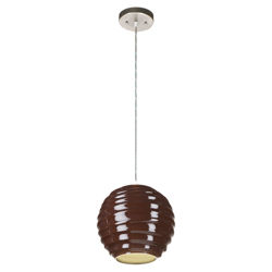 Spin Cloud 9 1 Light Pendant in Fudge Spin Cloud 9 1 Light Pendant in Fudge