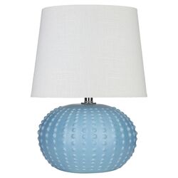 Cordelia Pearl Table Lamp in Light Blue