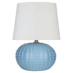Cordelia Pearl Table Lamp in Light Blue Cordelia Pearl Table Lamp in Light Blue