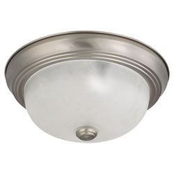 Jessica 2 Light Flush Mount in Brushed Nickel Jessica 2 Light Flush Mount in Brushed Nickel