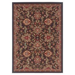 Laguna Charcoal Oriental 5' x 7' Rug