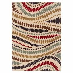 Laguna Beige Abstract Rug