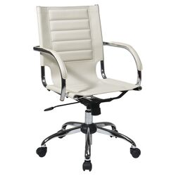 Trinidad Mid Back Office Chair in Cream