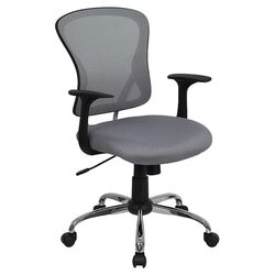 Dorado Mid Back Office Chair in White