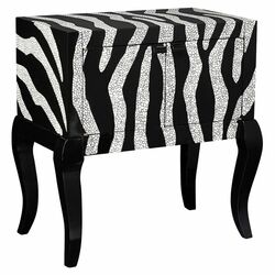 Zebra Cabinet in Black & White