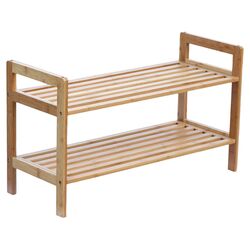 Bamboo Shoe Rack in Natural