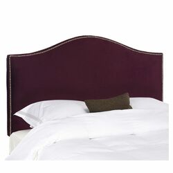 Connie Upholstered Headboard in Eggplant