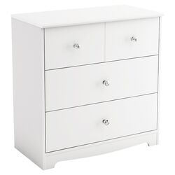 Little Jewel 3 Drawer Chest in Pure White