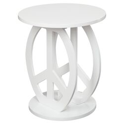 End Table in Euclid White
