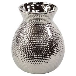 Caremic Vase in Silver