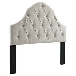 Upholstered Headboard in Taupe