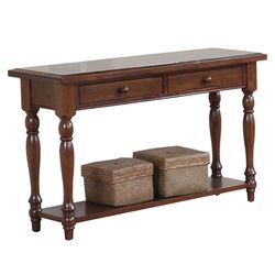 Quails Run Console Table in Derby Brown