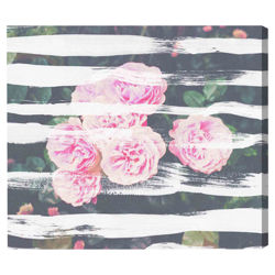 Blooming Strokes Canvas Wall Art Blooming Strokes Canvas Wall Art