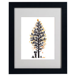 Hoot Lodge Framed Wall Art Hoot Lodge Framed Wall Art