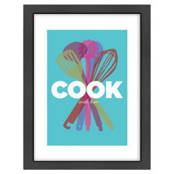 Cook with Love Wall Art Cook with Love Wall Art