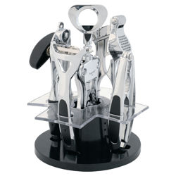 Orion 6 Piece Kitchen & Bar Set in Stainless Steel Orion 6 Piece Kitchen & Bar Set in Stainless Steel