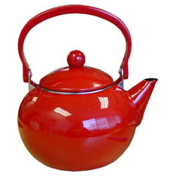 Calypso Basics Harvest Tea Kettle in Red Calypso Basics Harvest Tea Kettle in Red