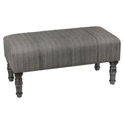 Cocktail Ottoman in Gray