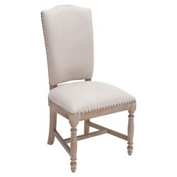 Side Chair in Soft Brown