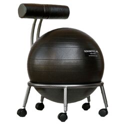 Fitness Ball Chair in Black
