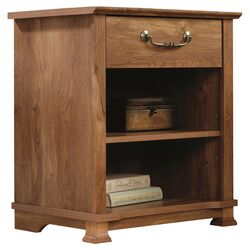 French Mills 1 Drawer Nightstand in American Chestnut