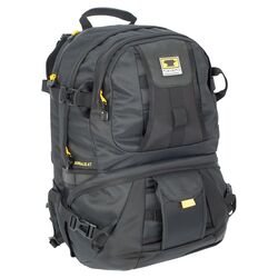 Camera Borealis Recycled Backpack in Black
