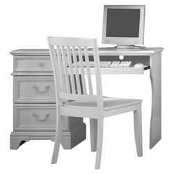 Arielle Student Computer Desk in White