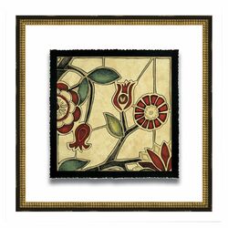 Patterns of Passion Floral Mosaic II Wall Art