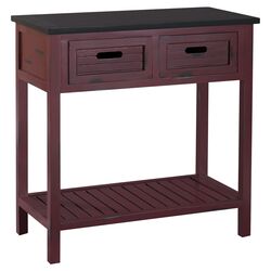 Shoreham Console Table in Red
