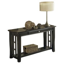 Cassidy Console Table in Black
