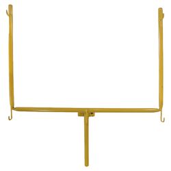 Hall of Fame Football Goal Post Coat Rack in Yellow
