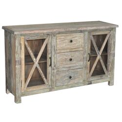 Bolton Distressed Sideboard in in Alpine Grey