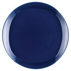 Rachael Ray Round & Square Dinner Plate in Blue (Set of 4)
