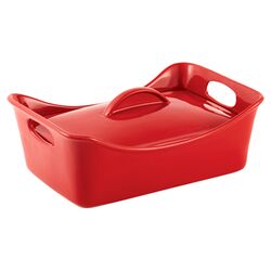 Rachael Ray 3.5 Qt. Casserole with Lid in Red
