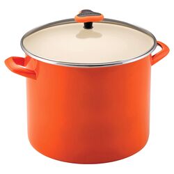 Rachael Ray Stock Pot in Orange