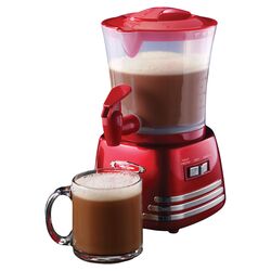 Retro Hot Chocolate Maker in Red