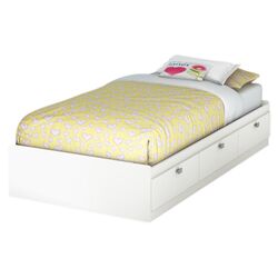 Sparkling Bed Box in White