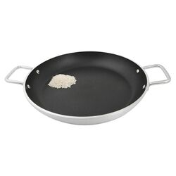 Paella Pan in Silver