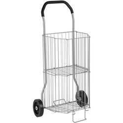 2 Tier All Purpose Cart in Silver