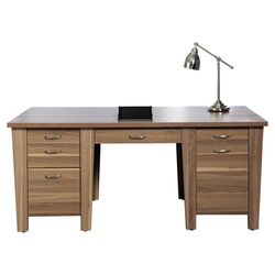 900 Collection Executive Desk in Walnut